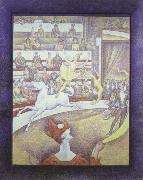 Georges Seurat circus oil on canvas